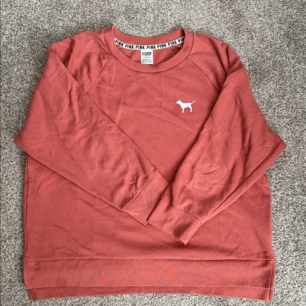 PINK Victoria's Secret Terracotta Sweatshirt